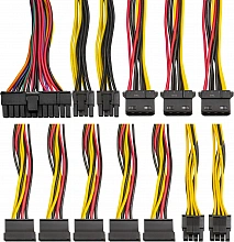 Блок питания Exegate ATX 500W 500NPX (20+4pin) PPFC 120mm fan 5xSATA