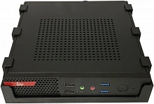 Неттоп IRU Office 310H4ATF slim Ryzen 5 PRO 5650GE (3.4) 16Gb SSD1Tb Vega 7 без ОС GbitEth WiFi BT 90W черный (RUS) (2047346)