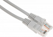 Патч-корд Buro UTP-5E-25M-G-LSZH 1Гбит/с UTP 4 пары cat.5E 25м серый RJ-45 (m)-RJ-45 (m)