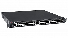 QSW-4700-52TX Коммутатор QTECH управляемый стекируемый уровня L3 48 портов 10/100/1000 BASE-T, 4 порта 10GbE SFP+, 4K VLAN, 32K MAC адресов,  консольный порт, 1 MGMT порт, 1 порт USB 2.0 (на передней панели), 2 сменных БП (поставляются отдельно)