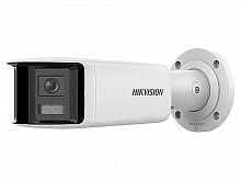 DS-2CD2T47G2P-LSU/SL(2.8mm)(C) - 4Мп уличная панорамная IP-камера с LED-подсветкой до 40м