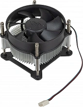 Устройство охлаждения(кулер) Deepcool CK-11508 PWM Soc-1151/1200 черный 4-pin 17-30dB Al 65W 245gr Ret (DP-ICAS-CK11508-P)