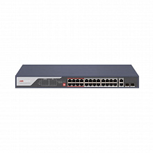Неуправляемый PoE коммутатор DS-3E0326P-E (C)  24 портов RJ45 100M PoE
