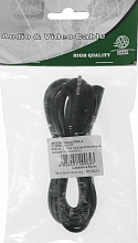 Кабель аудио Ningbo Jack 3.5 (m)/Jack 3.5 (f) 2м. черный (JAAC003-2)