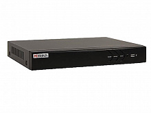 DS-H316/2QA(C) HiWatch - 16-ти канальный гибридный HD-TVI регистратор c технологией AoC (аудио по коаксиальному кабелю) для аналоговых, HD-TVI, AHD и CVI камер + 2 IP-канала (до 24 с замещением аналоговых в Enhanced IP mode).