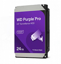 Жесткий диск WD Purple Pro WD240PURP, 24ТБ, HDD, SATA III, 3.5"