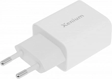 Сетевое зар./устр. Xenium X302 30W 3A+2A USB/USB Type-C универсальное белый (CCX3020W/00)