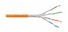 NMC 9555C-OR S/FTP Кабель 4 пары, Кат.6a (Класс Eа) тест по ISO/IEC, 500МГц, одножильный, BC (чистая медь), 23AWG (0,58мм) NIKOMAX