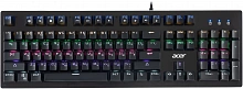 Клавиатура Acer OKW127 механическая черный USB Multimedia for gamer LED (ZL.KBDEE.00H) кабель 1.8м