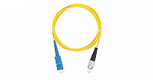 NMF-PC1S2C2-SCU-FCU-002 - Шнур NIKOMAX волоконно-оптический, одномодовый 9/125мкм, стандарта OS2, SC/UPC-FC/UPC, одинарный, LSZH нг(В)-HFLTx, 2мм, желтый, 2м.