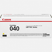 Картридж лазерный Canon 040Y 0454C001 желтый бар.в компл. (5400стр.) для Canon LBP-710/712