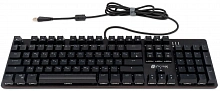 Клавиатура Оклик 990 G2 механическая черный USB Multimedia for gamer LED (1875240)