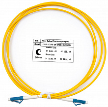 Cabeus FOP(s)-9-LC-LC-2m - Шнур оптический simplex LC-LC 9/125 sm 2м LSZH