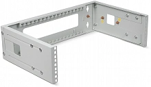 Кронштейн телекоммуникационный Cabeus NC-3U настен. регул.глуб. 3U 19" 450мм нагр.:15кг серый