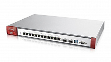 ATP800 - Межсетевой экран Zyxel ATP800, Rack, 12 конфигурируемых (LAN/WAN) портов GE, 2xSFP, 2xUSB3.0, AP Controller (8/520), Device HA Pro, NebulaFlex Pro, с подпиской Gold на 1 год (AS, AV, CF, IDP/DPI, Sandboxing, SecuReporter, Secure Wi-Fi, 520 AP)