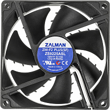 Вентилятор для корпуса Zalman ZM-F2 Plus (SF) 90х90x25 черный 3-pin 23дБ Ret