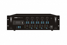IP-A4060MP - 4-канальный матричный микшер усилитель 4*60Вт 3U 19" для монтажа в стойку