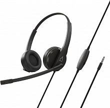 Наушники с микрофоном Creative HS-230 черный 2м накладные оголовье (51EF1110AA000)