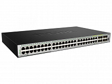 DGS-3630-52TC/A2ASI PROJ Управляемый L3 коммутатор D-Link, стек, 44x1000Base-T, 4x10GBase-X SFP+, 4xCombo 1000Base-T/SFP, ПО SI