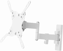 Кронштейн для телевизора Ultramounts UM866W белый 13"-42" макс.20кг настенный поворот и наклон
