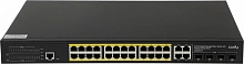 Коммутатор Cudy GS2028PS4-400W (L2) 28x1Гбит/с 4xКомбо(1000BASE-T/SFP) 24PoE 400W управляемый