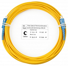 Cabeus FOP(s)-9-SC-SC-10m - Шнур оптический simplex SC-SC 9/125 sm 10м LSZH