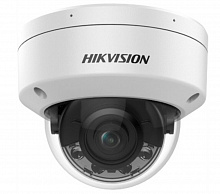 DS-2CD2187G2H-LISU(2.8mm) - 8Мп уличная купольная IP-камера с Smart гибридной EXIR/LED подсветкой до 30м и технологией AcuSense