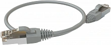 Патч-корд Sysmatrix PC 4545.5ES26.03LSZHGY F/UTP RJ-45 вил.-вилка RJ-45 кат.5E 0.3м серый LSZH