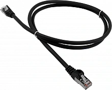 Патч-корд Lanmaster LAN-PC45/S5E-3.0-BK FTP RJ-45 вил.-вилка RJ-45 кат.5E 3м черный LSZH
