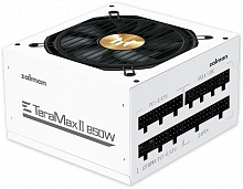 Блок питания Zalman ATX 850W ZM850-TMX2 Snow 80+ gold 24pin APFC 120mm fan 12xSATA Cab Manag RTL