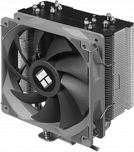 Устройство охлаждения(кулер) Thermalright Burst Assasin 120 Soc-AM5/AM4/1200/1700/1851 серый 4-pin 25.6dB Al+Cu 510gr Ret (BA120)
