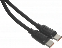 Кабель Hoco X115 52018 USB Type-C (m)-USB Type-C (m) 1.2м черный
