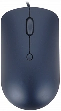 Мышь Lenovo 540 синий оптическая 2400dpi USB 3but (GY51D20878)