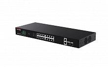 IP-COM G1120P-16-150W - Неуправляемый PoE коммутатор с 16 гигабитными портами PoE и 2 SFP портами