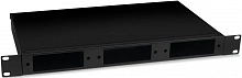 Кросс CabeusFO-19-3FP FO-19-3FP-BK 1U 24xSC/LC дупл.