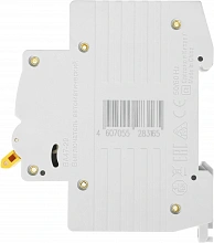 Выключатель автоматический IEK MVA20-1-010-B ВА47-29 10A тип B 4.5kA 1П 230/400В 1мод белый (упак.:1шт)