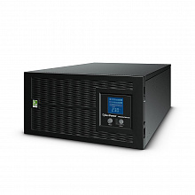 PR6000ELCDRTXL5U - Источник бесперебойного питания линейно-интерактивный CyberPower PR6000ELCDRTXL5U 6000ВА/4500Вт USB/RS-232/Dry/EPO/SNMPslot/RJ11/45/Внешний батарейный модуль (8 IEC С13, 2 IEC C19, 1 клеммная колодка)