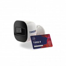 Комплект облачного видеонаблюдения: Камера TR-W2B5 + TRASSIR Облако 1000