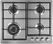 Газовая варочная поверхность Lex GVS 640 IX нержавеющая сталь