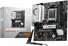 Материнская плата MSI B650M GAMING WIFI Socket AM5 AMD B650 2xDDR5 mATX AC`97 8ch(7.1) 2.5Gg RAID+VGA+HDMI+DP