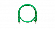 NMC-PC4UD55B-020-C-GN Коммутационный шнур NIKOMAX U/UTP 4 пары, Кат.5е (Класс D), 100МГц, 2хRJ45/8P8C, T568B, заливной, с защитой защелки, многожильный, BC (чистая медь), 24AWG (7х0,205мм), LSZH нг(А)-HFLTx, зеленый, 2м