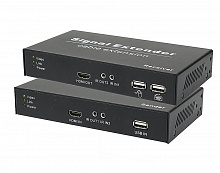 TA-HiKM+RA-HiKM - Комплект для передачи HDMI, USB и ИК управления по кабелю витой пары (CAT5e/6) до 150м.