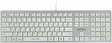 Клавиатура A4Tech FX50 белый USB slim Multimedia (FX50 WHITE) кабель 1.5м
