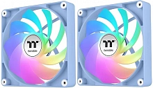 Вентилятор для корпуса Thermaltake CT120 Sync Hydrangea Reverse ARGB 120х120x25 голубой 4-pin 31.2дБ (упак.:2шт) (CL-F200-PL12BU-A) Ret