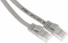 Патч-корд Buro Flat 10Гбит/с UTP 4 пары cat.5E Cu molded 2м серый RJ-45 (m)-RJ-45 (m) (BU-5E-FLAT-2M-G)