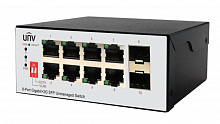 ISW2000-8GT2GP-IN - 8 сетевых портов×1000Mbps (RJ45)+2×1000Mbps Fiber(SFP) порта.