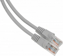 Патч-корд Buro UTP-5E-0,5M-G-LSZH UTP cat.5E 0.5м серый RJ-45 (m)-RJ-45 (m)
