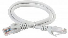 PC01-C5EU-1M - ITK Коммутационный шнур (патч-корд) кат.5E UTP 1м серый