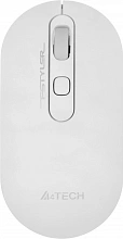 Мышь A4Tech Fstyler FG20 белый оптическая 2000dpi беспров. USB для ноутбука 4but (FG20 WHITE)