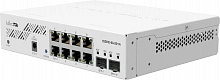 Коммутатор MikroTik CSS610-8G-2S+IN (L2) 8x1Гбит/с 2x10Гбит/с 2SFP+ 1PoE управляемый